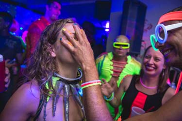 Blackout Glow Party 2014 photo - Duval Street, Key West